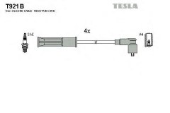 Комплект высоковольтных проводов для RENAULT LOGAN I универсал (KS_) 1.6 2007-, код двигателя K4M697, V см3 1598, кВт 77, л.с. 105, бензин, TESLA T921B