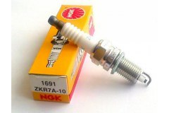 Свеча зажигания 1691 для FIAT DOBLO вэн (119_, 223_) 1.2 (223AXA1A) 2001-, код двигателя 223A5.000, V см3 1242, кВт 48, л.с. 65, бензин, NGK ZKR7A10