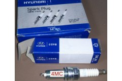 Свеча зажигания для PEUGEOT 301 1.2 VTi 72 2012-, код двигателя HMY(EB2M), V см3 1199, кВт 53, л.с. 72, бензин, Hyundai-KIA 1884611070
