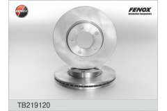 Тормозной диск для MAZDA 3 (BK) 1.6 MZ-CD 2006-2009, код двигателя Y406, V см3 1560, кВт 66, л.с. 90, Дизель, FENOX TB219120