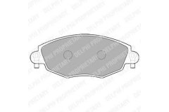 Колодки передние MONDEO III P1533 для FORD MONDEO III (B5Y) 1.8 16V 2000-2007, код двигателя CGBA,CGBB, V см3 1798, кВт 81, л.с. 110, бензин, Delphi LP1533