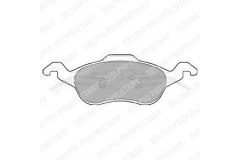 Колодки передние FOCUS P1315 для FORD FOCUS Turnier (DNW) 1.8 TDCi 2002-2004, код двигателя FFDA, V см3 1753, кВт 74, л.с. 100, Дизель, Delphi LP1315