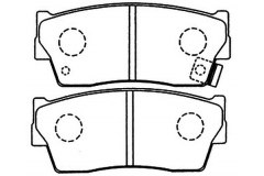 Колодки тормозные, комплект, передние для NISSAN TEANA II (J32) 2.3 2008-2013, код двигателя VQ23DE, V см3 2349, кВт 127, л.с. 173, бензин, SUZUKI 5581080J51