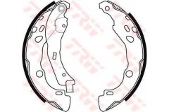 Колодки барабанные CITROEN C3 II, LOGAN (+ПБС), PEUGEOT 208 GS8455 для RENAULT CLIO II (BB0/1/2_, CB0/1/2_) 1.2 2001-, код двигателя , V см3 1149, кВт 55, л.с. 75, бензин, TRW/Lucas GS8455