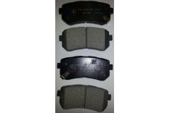 Колодки дисковые для HYUNDAI ACCENT III (MC) 1.5 CRDi GLS 2005-2010, код двигателя D4FA, V см3 1493, кВт 81, л.с. 110, Дизель, Kashiyama D11195M