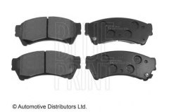 ADM54296_колодки тормозные дисковые 6 1.8 для MAZDA 6 седан (GH) 2.0 MZR 2007-2012, код двигателя LF17, V см3 1999, кВт 108, л.с. 147, бензин, Blue Print ADM54296