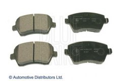 Колодки тормозные дисковые DACIA для RENAULT CLIO III (BR0/1, CR0/1) 1.2 16V (BR0P, CR0P) 2007-, код двигателя D4F784, V см3 1149, кВт 74, л.с. 101, бензин, Blue Print ADN142117