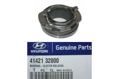 СЦЕПЛЕНИЯ ВЫЖИМНОЙ ПОДШИПНИК 4142123020 4142123010 (НАРУЖУ) для HYUNDAI ACCENT II (LC) 1.3 2002-2005, код двигателя G4EH, V см3 1341, кВт 62, л.с. 84, бензин, Hyundai-KIA 4142132000