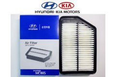 Фильтр воздушный для HYUNDAI ix35 (LM, EL, ELH) 2.4 DCVVT-I 4WD 2010-2013, код двигателя G4KE, V см3 2359, КВт128, Л.с.174, бензин, Hyundai-KIA 281133X000