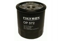 Фильтр масляный для PEUGEOT 107 1.0 2005-, код двигателя CFA(384F),CFB(1KR), V см3 998, кВт 50, л.с. 68, бензин, Filtron OP572