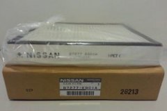 ФИЛЬТР САЛОНА для NISSAN ALMERA II (N16) 2.2 dCi 2003-, код двигателя YD22DDT, V см3 2184, кВт 82, л.с. 112, Дизель, NISSAN B7277EG01A