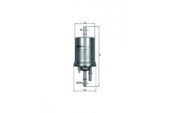Фильтр топливный для SKODA FABIA III (NJ3) 1.0 2014-, код двигателя CHYA, V см3 999, кВт 44, л.с. 60, бензин, Mahle/Knecht KL1563
