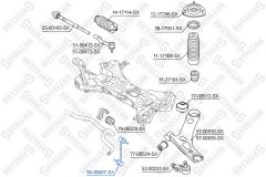 56-00407-SX_тяга стабилизатора переднего л.+п. Sportage 10 для KIA SPORTAGE (SL) 2.0 CRDi AWD 2010-, код двигателя D4HA, V см3 1995, кВт 100, л.с. 136, Дизель, Stellox 5600407SX