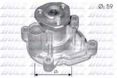 Водяной насос для VW CADDY III Variant (2KB, 2KJ, 2CB, 2CJ) 1.4 2004-2006, код двигателя BCA, V см3 1390, кВт 55, л.с. 75, бензин, Dolz A218