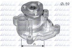 Водяной насос для VW POLO (9N_) 1.4 16V 2001-2008, код двигателя AUA,BBY,BKY, V см3 1390, кВт 55, л.с. 75, бензин, Dolz A218