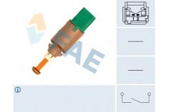 Выключатель фонаря сигнала торможения для RENAULT CLIO III (BR0/1, CR0/1) 1.6 16V GT (BR10, CR10) 2009-, код двигателя K4M 862, V см3 1598, кВт 94, л.с. 128, бензин, FAE 24900