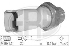 Датчик давления масла для PEUGEOT 206 SW (2E/K) 1.1 2002-, код двигателя HFX(TU1JP), V см3 1124, кВт 44, л.с. 60, бензин, Era 330026