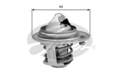 Термостат, охлаждающая жидкость для CHEVROLET AVEO седан (T250, T255) 1.2 2006-2007, код двигателя B12S1,F12S3,LY4, V см3 1150, кВт 53, л.с. 72, бензин, Gates TH29588G1
